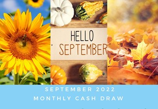 September 2022 Cash Draw Winners