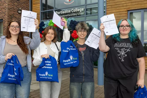 Portlaoise College L. Cert With People First 09