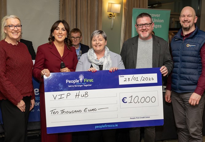 2025 Community Champion Award Goes to VIP Hub Laois!