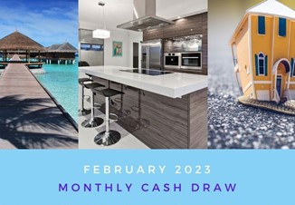 February 2023 Cash Draw Winners