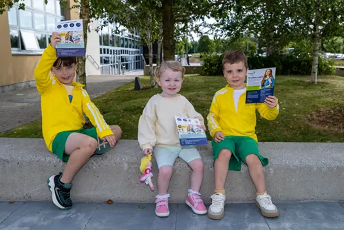 Kids With Leaflet