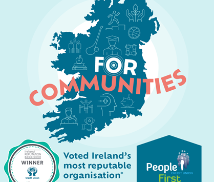 Credit Unions ranked as Ireland’s most reputable organisation for the fourth year in a row