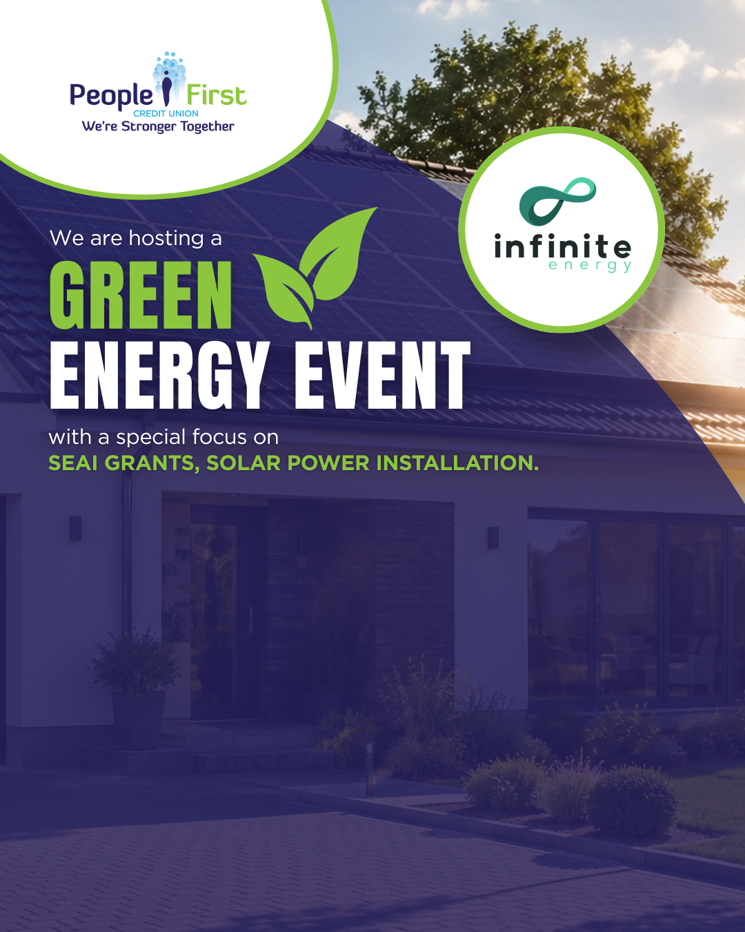 People First Credit Union to Host Green Energy Event in Portlaoise Branch