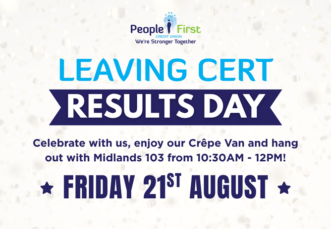 Leaving Cert Students Celebrate Results Day at Portlaoise College