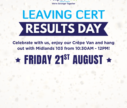 Leaving Cert Students Celebrate Results Day at Portlaoise College