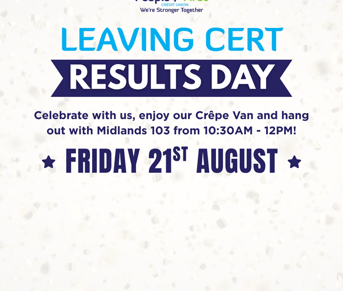 Leaving Cert Students Celebrate Results Day at Portlaoise College