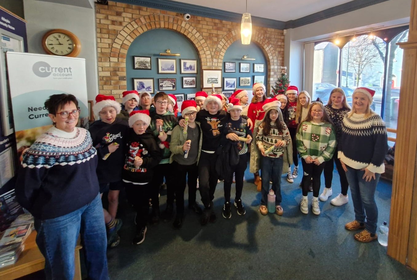 Schools Spread Christmas Cheer at People First Credit Union