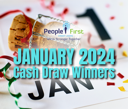 January 2024 Monthly Cash Draw Winners