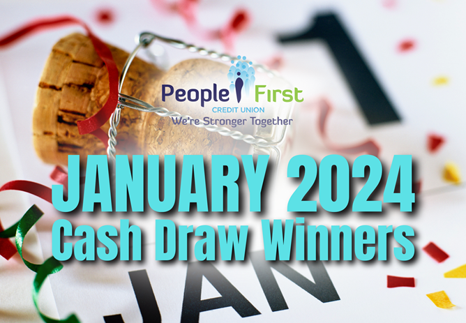 January 2024 Monthly Cash Draw Winners