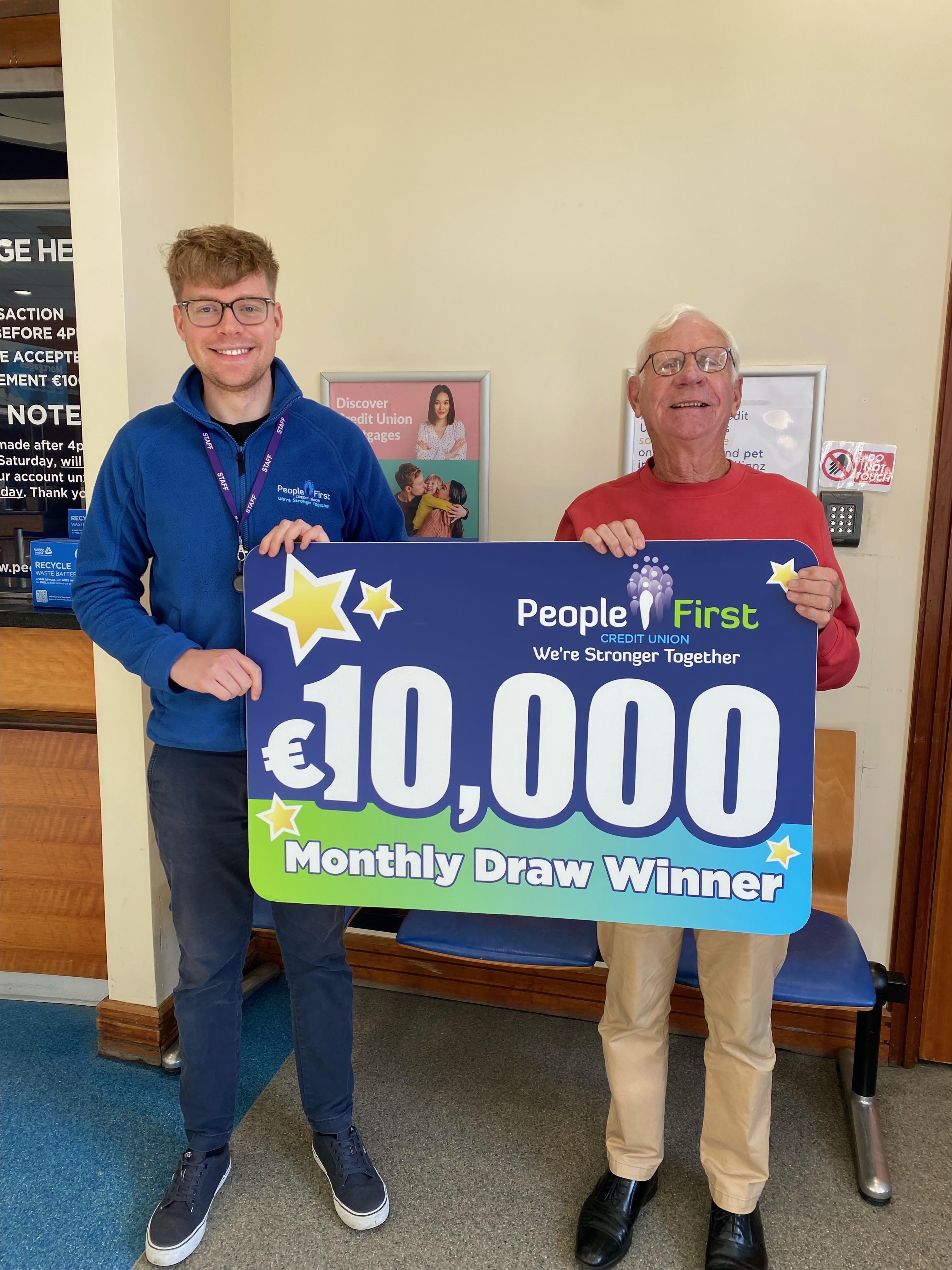 September Monthly Cash Draw Winners!